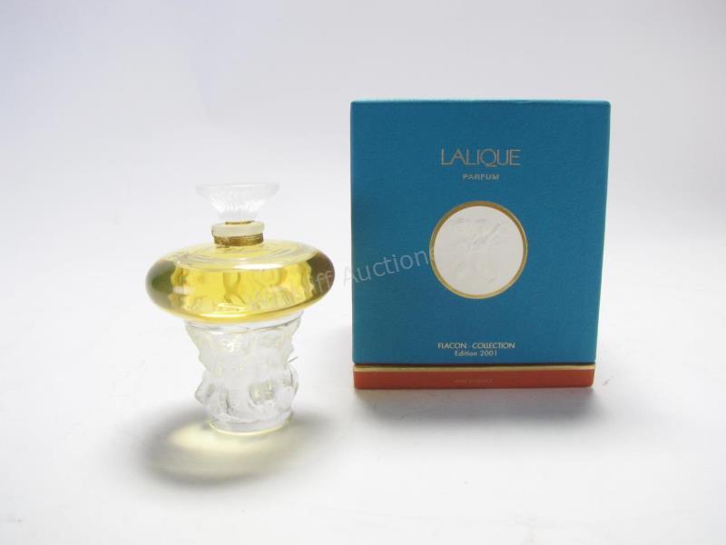 Appraisal: Lalique Crystal Les Sirenes Perfume bottle Flacon Collection limited edition