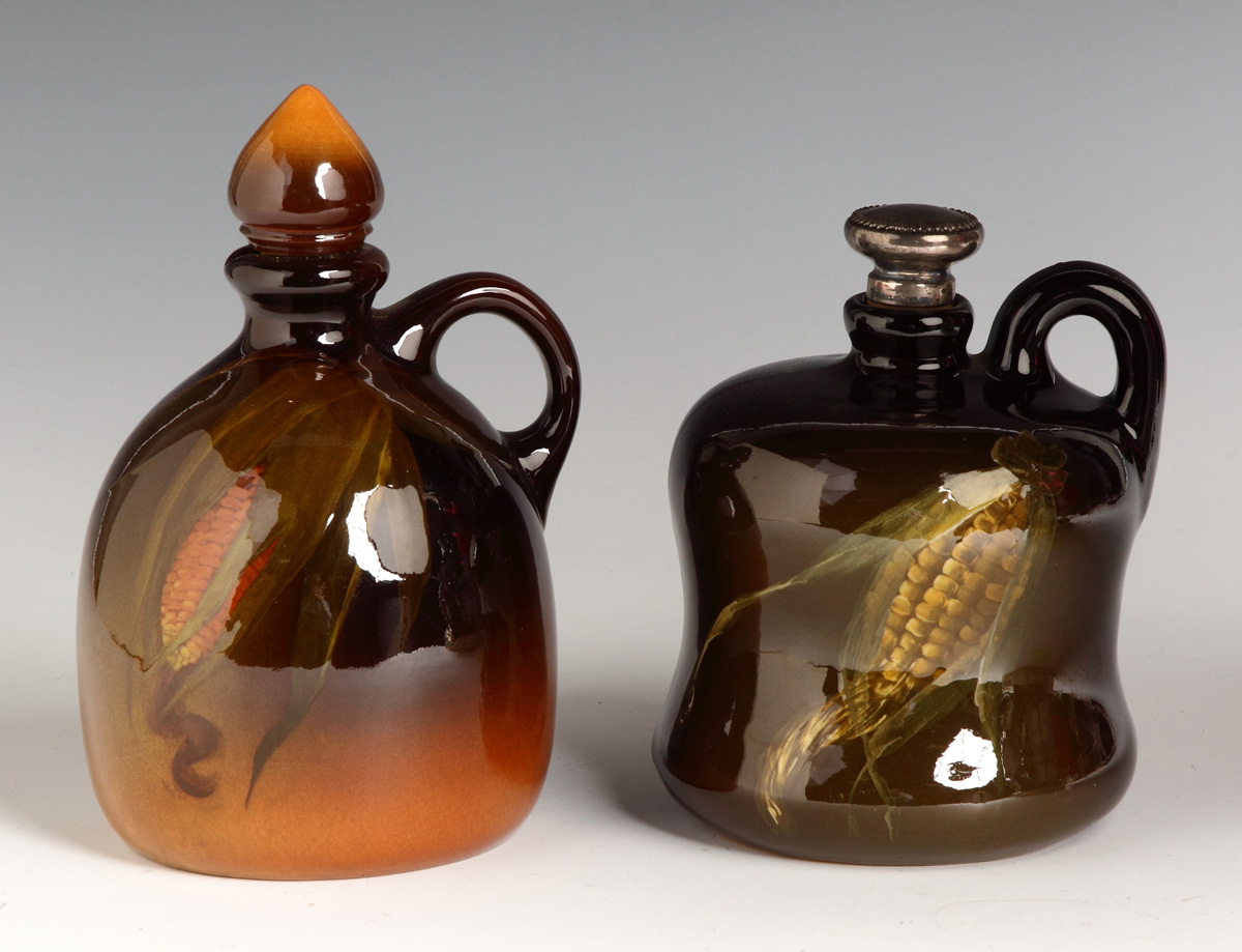 Appraisal: Rookwood Louwelsa Weller Jugs Both sgn