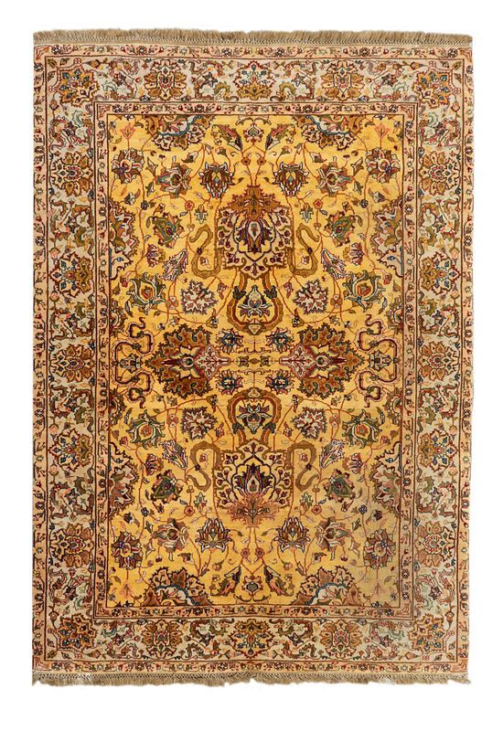 Appraisal: A Persian Design Wool Rug feet inches x feet A