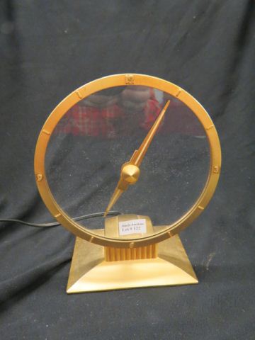 Appraisal: Jefferson Golden Hour Electric Clock mid-century modern working