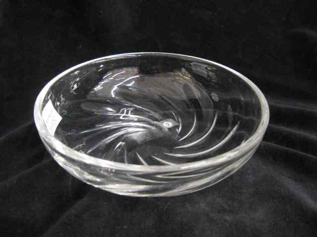 Appraisal: Libbey Cut Glass Dish signed '' excellent