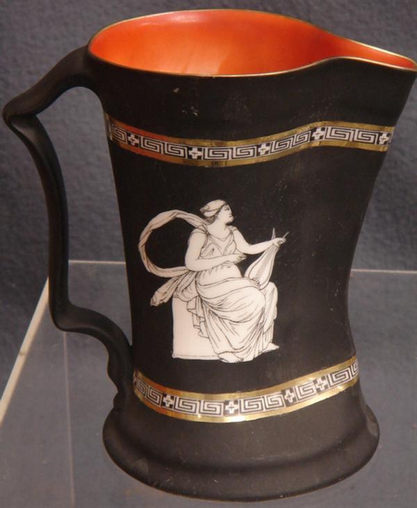 Appraisal: Royal Bayreuth Corinthian pattern milk pitcher h Estimate -