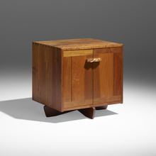 Appraisal: George Nakashima SPECIAL KORNBLUT CABINET Nakashima StudioUSA American black walnut