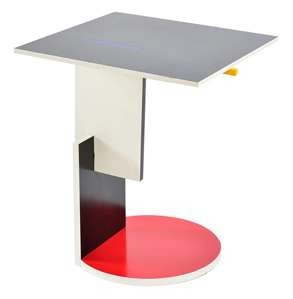 Appraisal: A GERRIT THOMAS RIETVELD SIDE TABLE c s Manufactured by