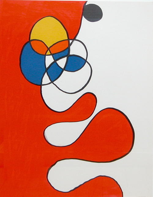 Appraisal: Untitled from Derriere le Miroir Calder Alexander American - Lithograph