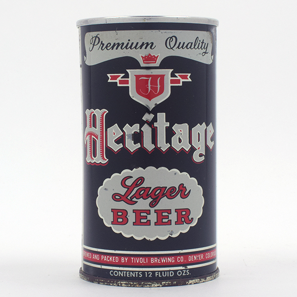 Appraisal: Heritage Beer Pull Tab - Reference USBC - Brewery Tivoli