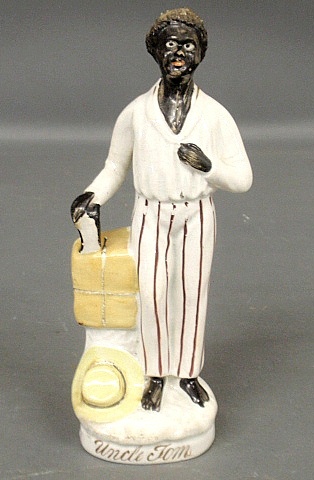 Appraisal: - Staffordshire standing Uncle Tom c h x w -