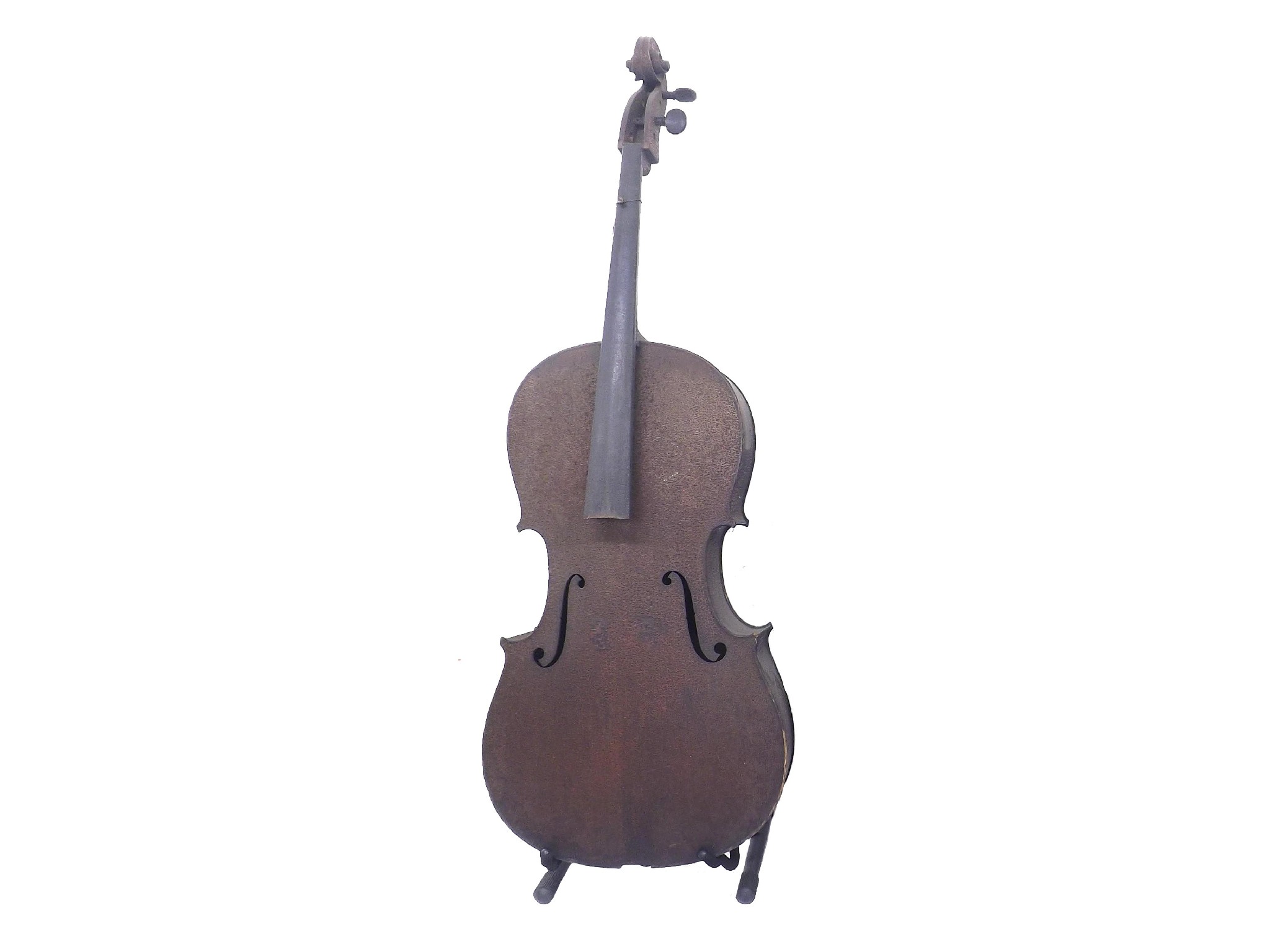 Appraisal: Late th century Mittenwald violoncello in need of restoration cm