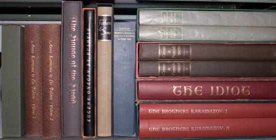 Appraisal: Fine Press Illustrated Russian Literature Ten titles all published by