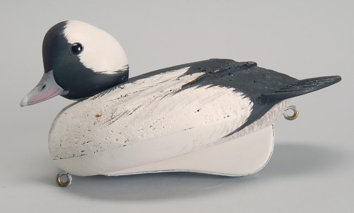 Appraisal: BUFFLEHEAD DRAKE DECOY by Marty Collins of Wareham Massachusetts Glass