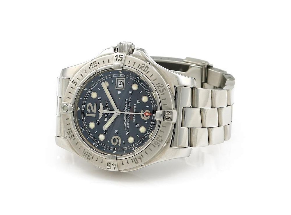 Appraisal: Stainless Breitling Superocean Steelfish A Stainless Breitling Superocean Steelfish A