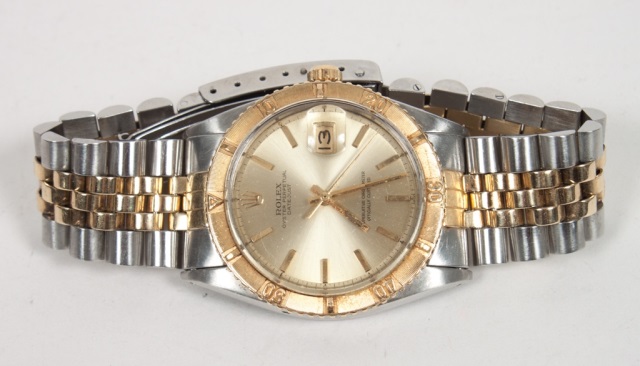 Appraisal: Rolex gentleman's Oyster Perpetual Datejust wristwatch gold and stainless case