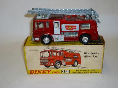 Appraisal: Merryweather Marquis Fire Tender boxed hose missing F