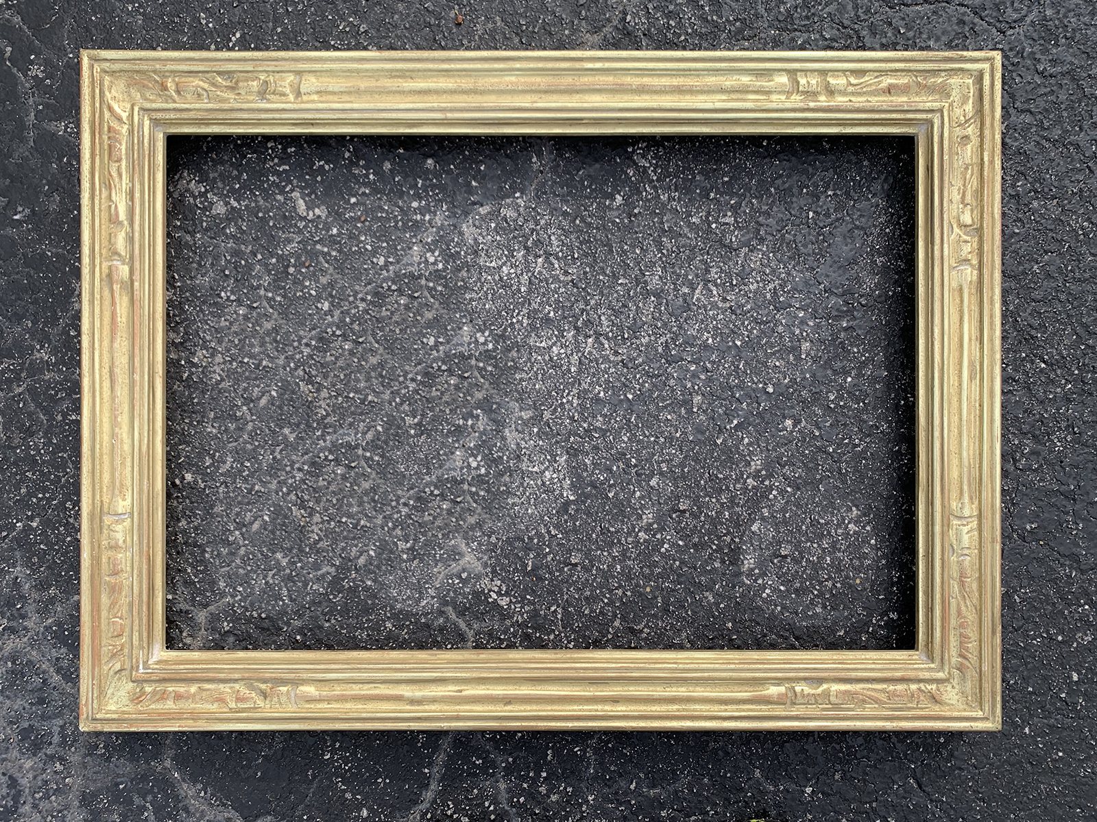 Appraisal: HEYDENRYK CARVED GILDED IMPRESSIONIST FRAME Exterior dimensions '' x ''