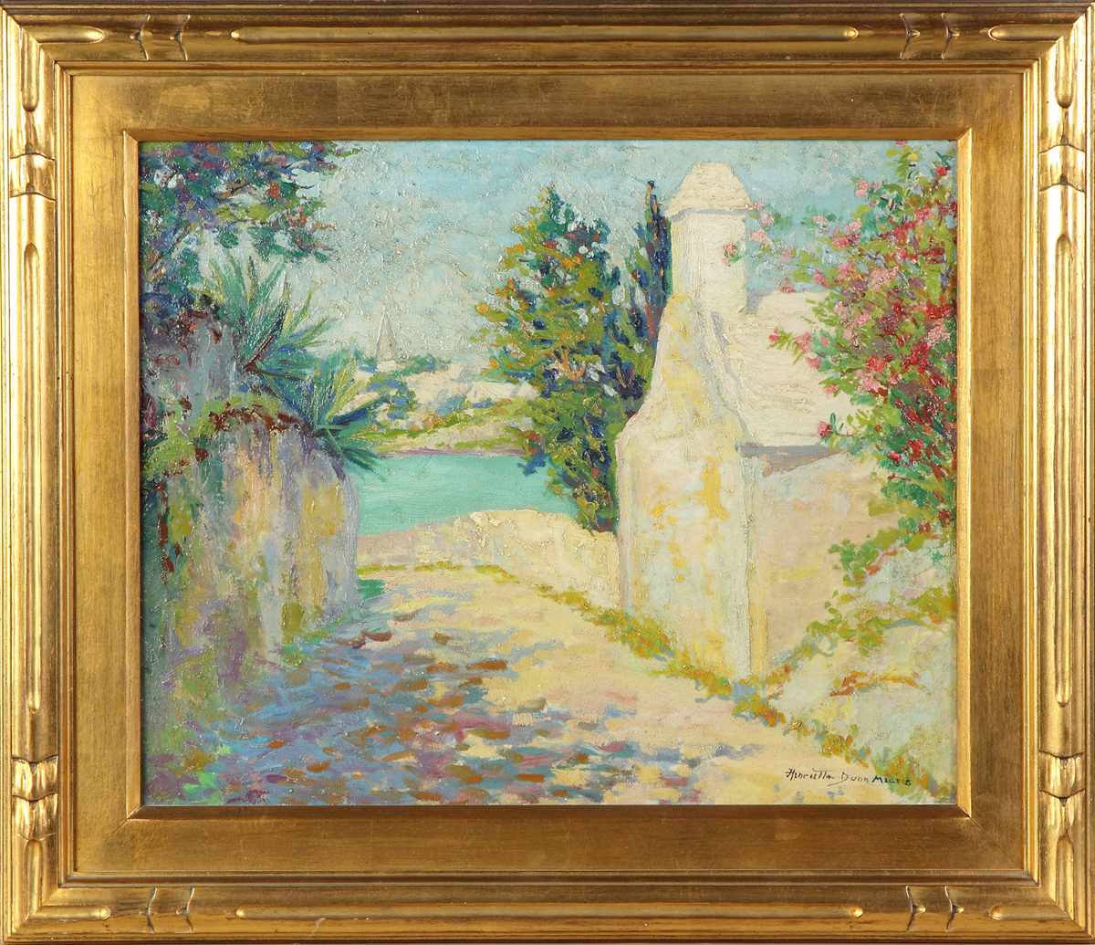 Appraisal: Henrietta Dunn Mears American - Bermuda Sgn Lower right Henrietta