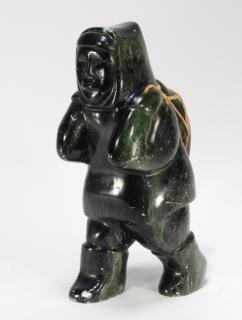 Appraisal: Vintage Ross Parkinson Eskimo Inuit Art Sculpture NORTH AMERICA TH