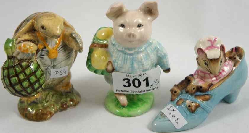 Appraisal: Beswick Beatrix Potter Figure Little Pig Robinson Mr Alderman and