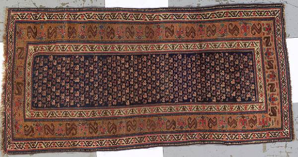 Appraisal: A Kurdish rug West Persia circa size approximately ft in