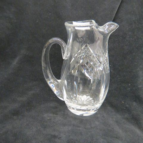 Appraisal: Waterford Cut Crystal Juice Pitcher signed excellent