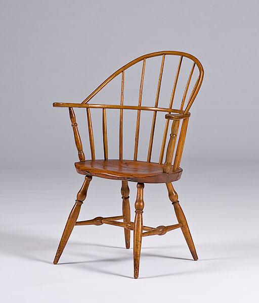 Appraisal: SACK BACK WINDSOR CHAIR possibly Rhode Island or Connecticut ca