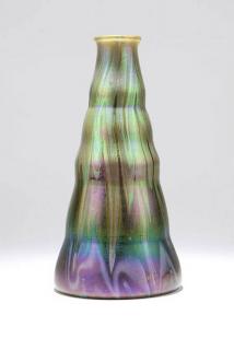 Appraisal: A Loetz iridescent art glass vase Early th century signed