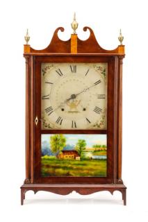 Appraisal: Seth Thomas Pillar Scroll Shelf Clock Seth Thomas American Connecticut