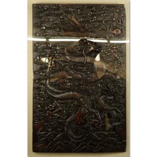 Appraisal: Possibly th Century Chinese Deep Relief Carved Wood Panel In