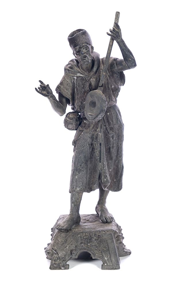 Appraisal: Chinese Spelter Sculpture Good condition with normal wear Please Email