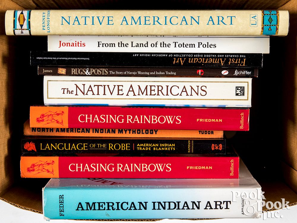 Appraisal: Reference books on Native American Indian Reference books on Native