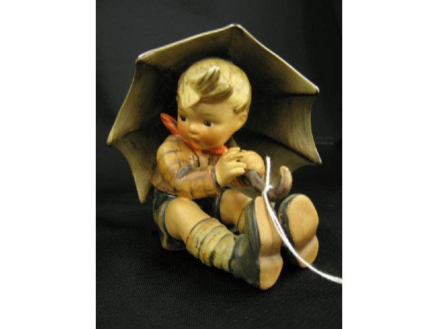 Appraisal: Hummel Figurine Umbrella Boy A stylized bee excellent