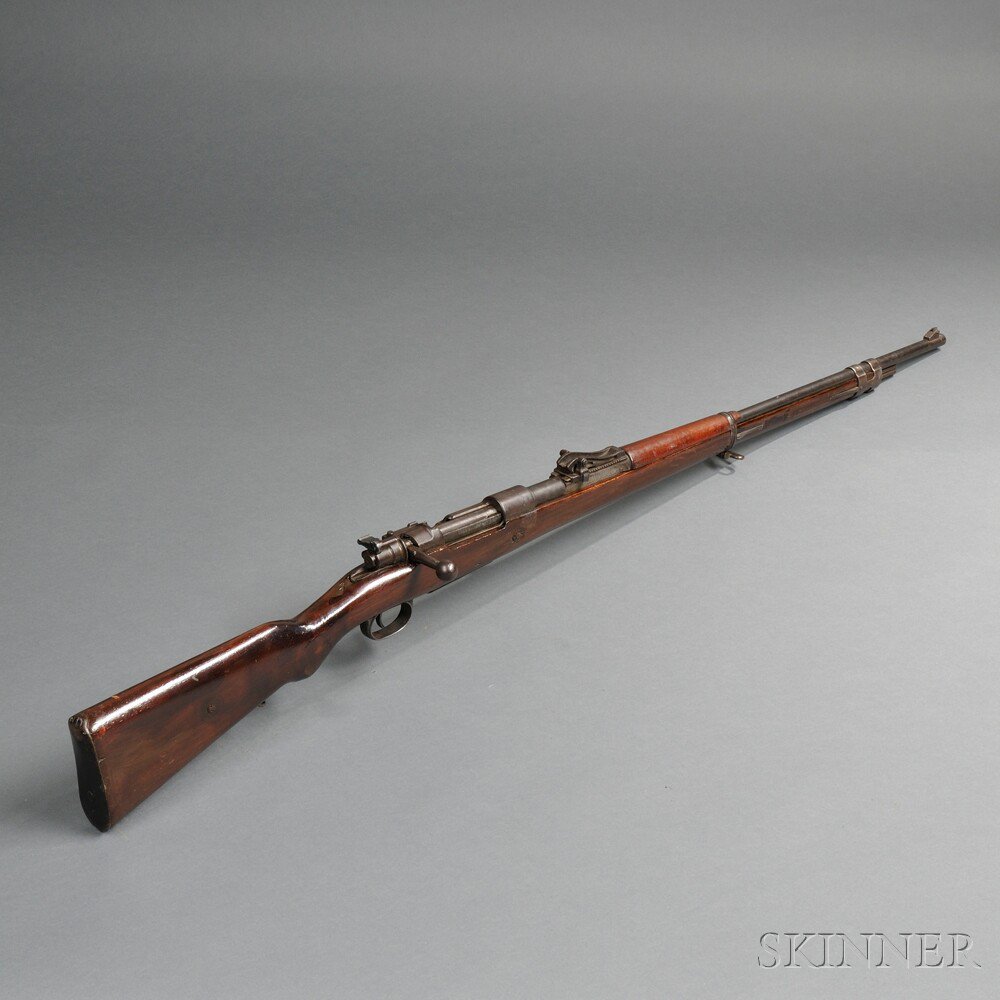 Appraisal: German G Rifle c serial number mismatched part numbers walnut