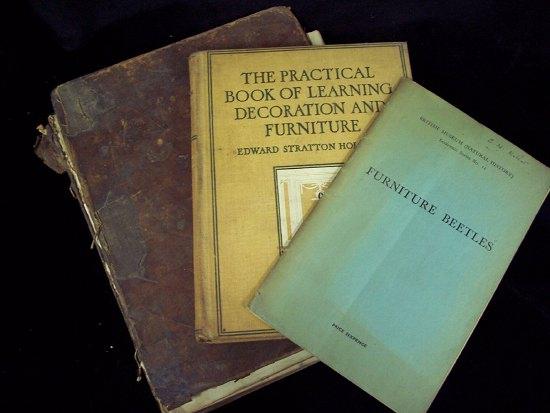 Appraisal: Sundry art reference volumes relating to furniture etc