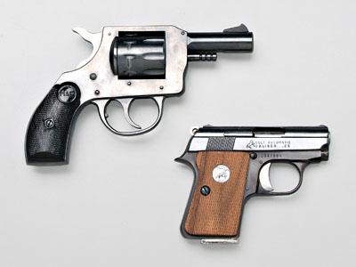 Appraisal: Two handguns Harrington amp Richardson Mdl revolver caliber serial number