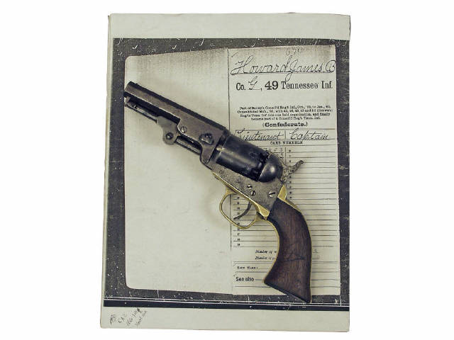 Appraisal: Colt Pocket sn Colt Pocket backstrap inscribed Captain James B