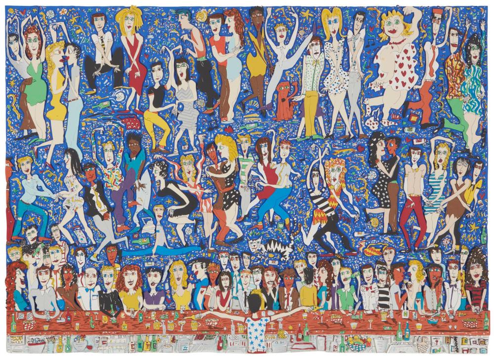 Appraisal: James Rizzi - American Let the Good Times Roll -D