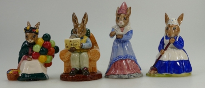 Appraisal: A collection of Royal Doulton Bunnykins figures to include Collector