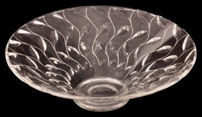 Appraisal: Clyne Farquharson - for John Walsh a large glass leaf