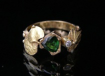 Appraisal: An Elegant Tsavorite and Diamond Ladies' Ring by Mark Stanitz