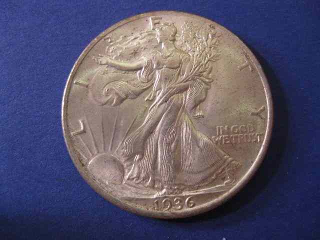 Appraisal: U S Walking Liberty Half Dollar uncirculated