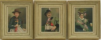 Appraisal: R A Schatz Austrian th Century A collection of three