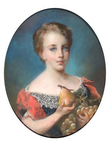 Appraisal: CHARLES LOUIS GRATIA FRENCH - - Portrait of a young