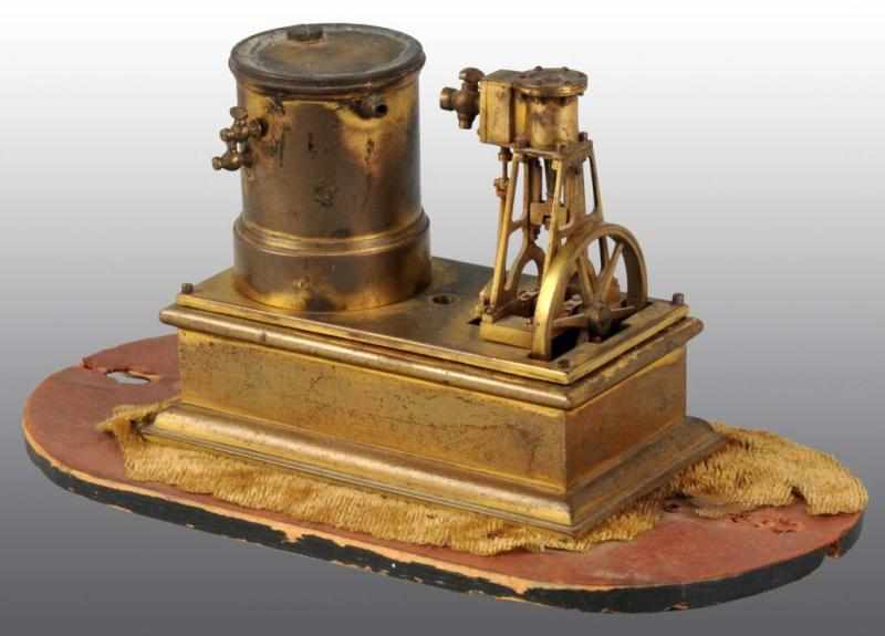 Appraisal: Finely Made Delicate Steam Engine Model Description All brass Obviously