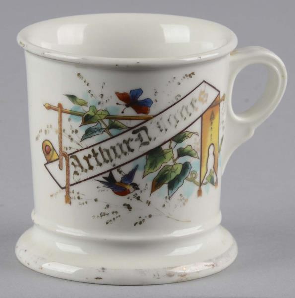 Appraisal: Koken Barber Supply Limoge Shaving Mug One Limoges France porcelain