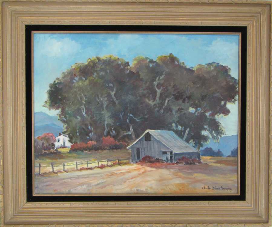 Appraisal: CHESTER GLENN MURPHY OIL ON CANVAS Kansas Oregon - The