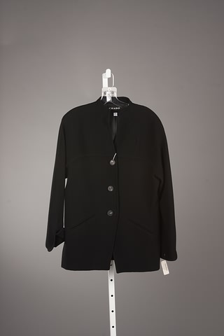 Appraisal: CHADO black silk button down jacket Size Neiman Marcus price