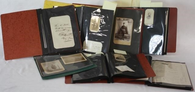 Appraisal: LARGE LOT OF HISTORICAL DOCUMENTS ANDPHOTOGRAPHS RELATING PRIMARILY TO THE