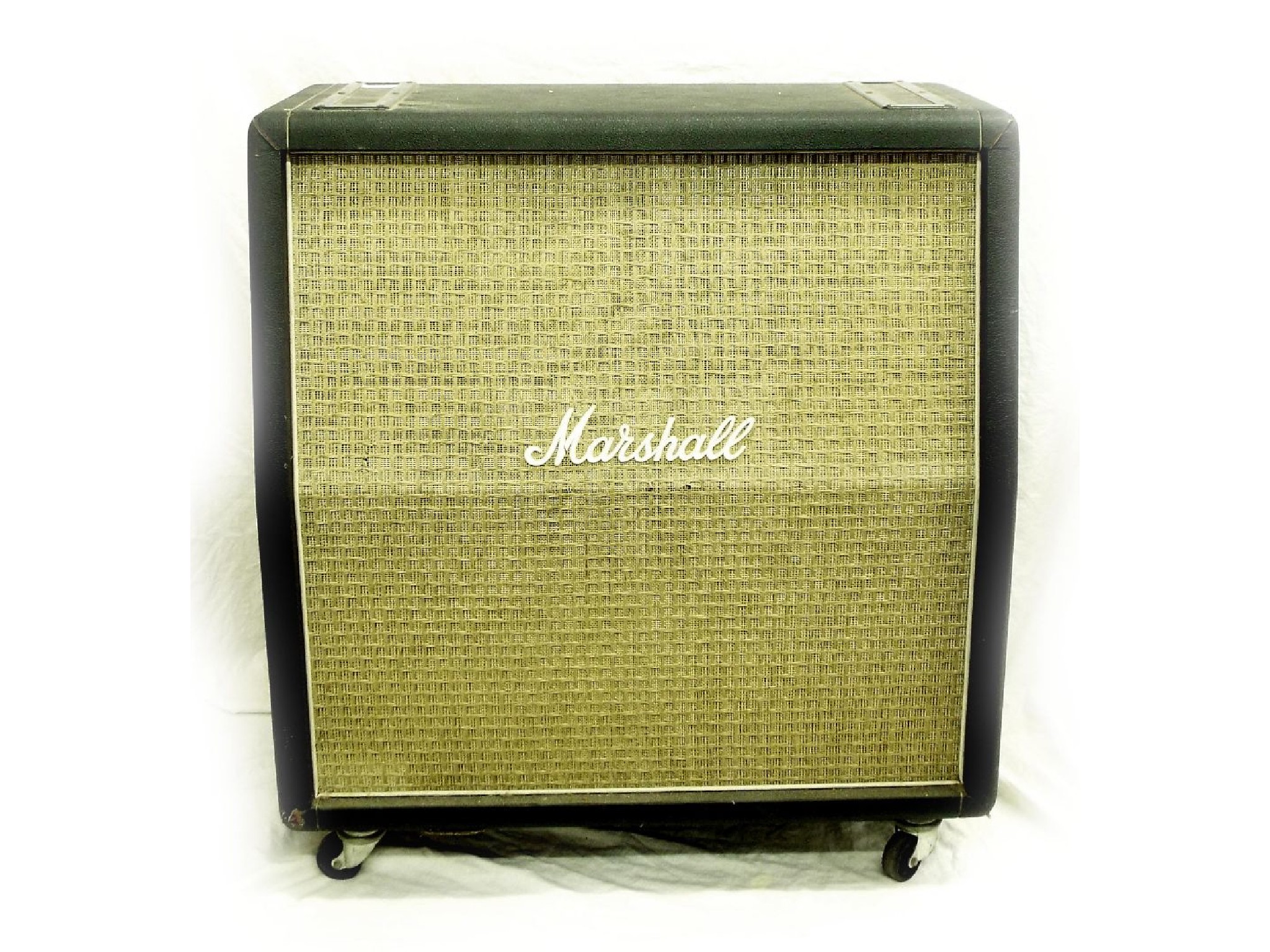 Appraisal: Vintage Marshall AX Lead x speaker cabinet ser no