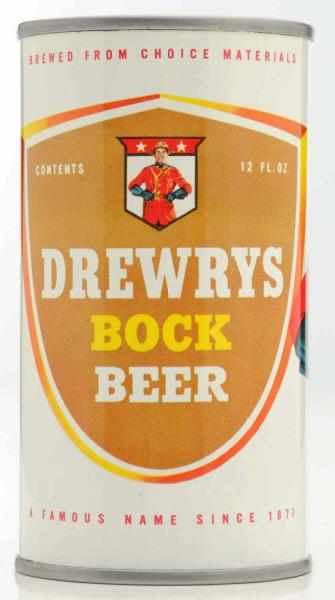 Appraisal: Drewrys Bock Beer Flat Top Beer Can - Near perfect