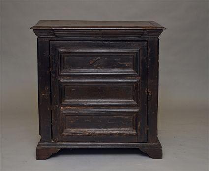 Appraisal: Italian Walnut Single-Door Cabinet