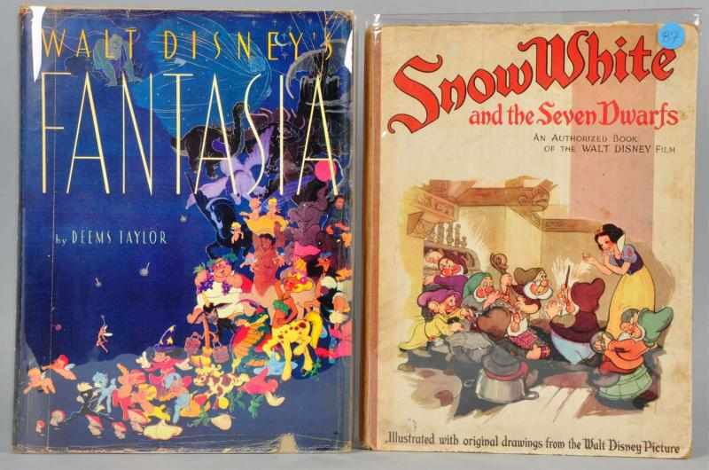 Appraisal: Lot of Walt Disney Books Description Includes large size Fantasia